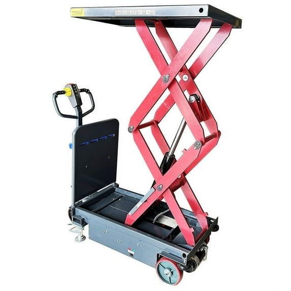 Self Propelled Mobile Scissor Lift Table, 40"L x 24"W, 1764 Lb. Cap.