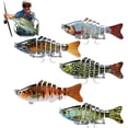 thumbnail image 1 of Self-Propelled Robotic Lure - 3D Bionic Swimming Bait with AI Motion, Electronic Bass Lure for Lake Ocean Fishing, 1 of 7