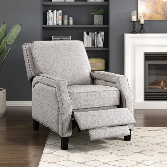 Self - Reclining Motion Chair in Coconut Color / Creates a Cozy Living Space