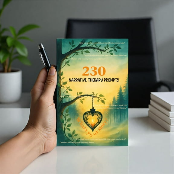 Self-Reflection Journal for Personal Exploration, Life Story Recording with Self-Compassion Prompts