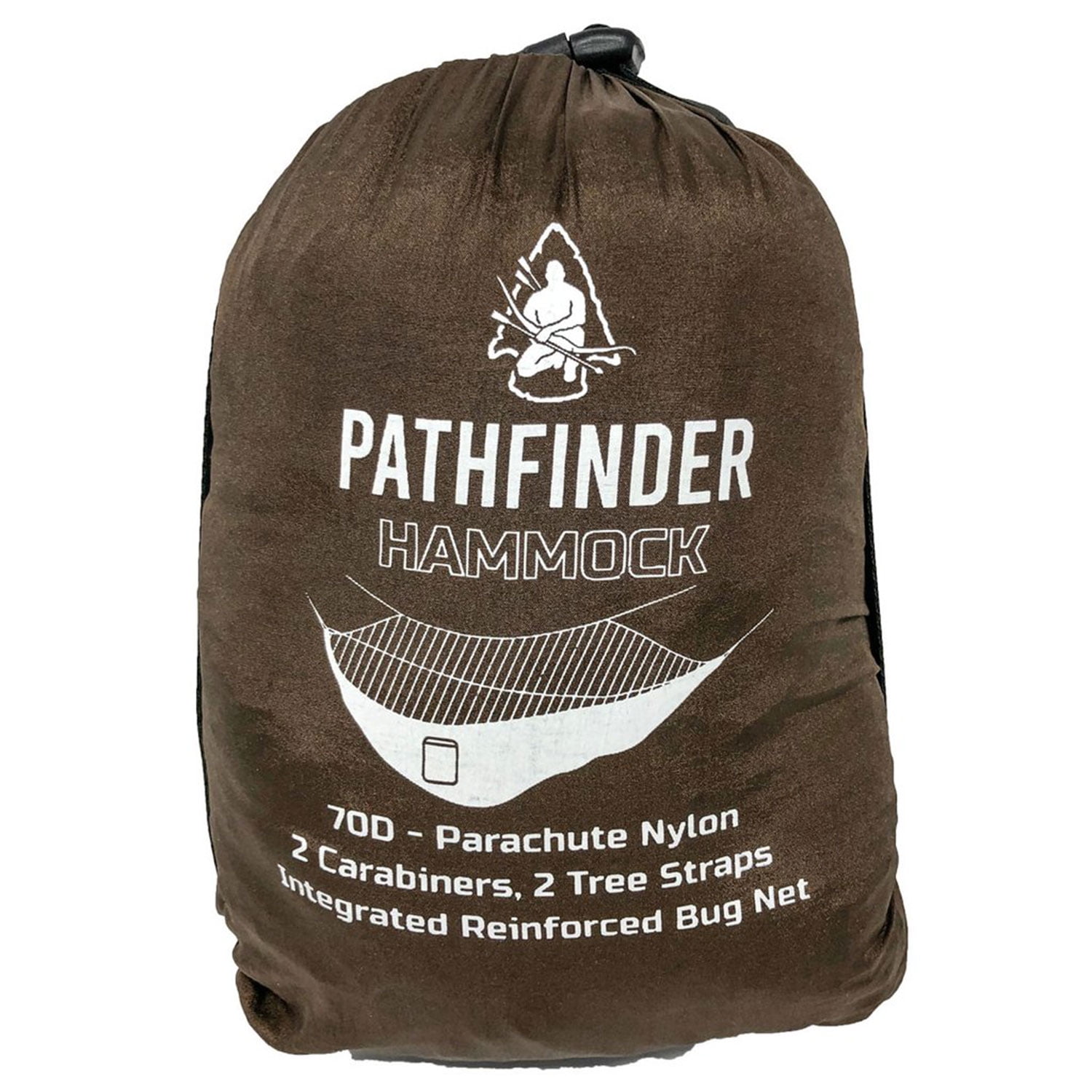 Self Reliance Outfitters Pathfinder Jungle Camping Hammock, Earth Brown