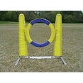 thumbnail image 1 of Self-Reset Dog Agility Tire Jump with non-rust aluminum alloy frame, 1 of 7