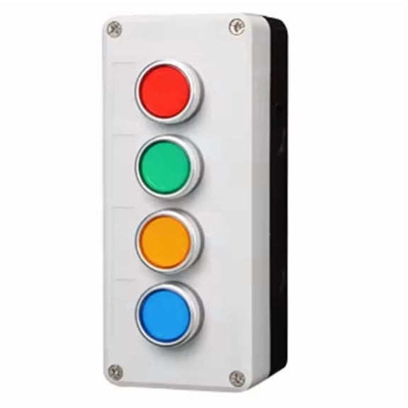 Self-Reset Momentary Waterproof Button Box Switch Emergency Stop Industrial Control Box