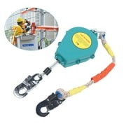 Self Retracting Lifeline 330lbs Fall Arrester Fall Protection w/ Hook & Rope 7M Safety Harnesses