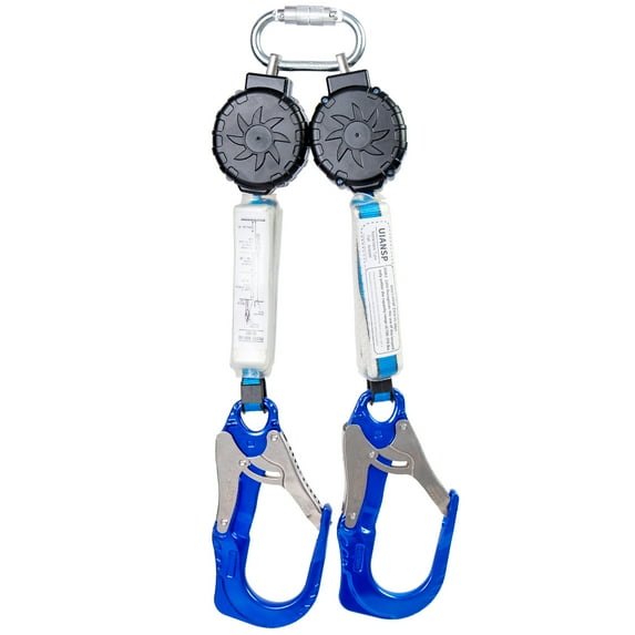 Self Retracting Lifeline Retractable Fall Arrest Construction Roofing ...