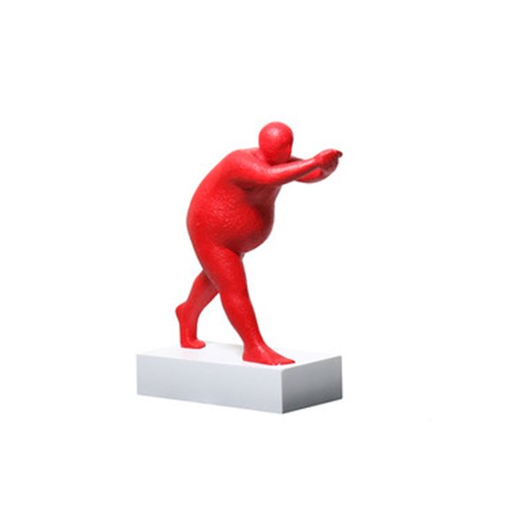 Self Sculpting Balancing People Ornaments, Home Furnishings Hotel Models Soft Decoration Artworks, Inspirational Gift For Collectors Living Room Entrance Room Display