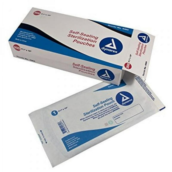 Self Seal Sterilization Pouches - 5 1/4 x 10 - 200/Box