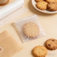 thumbnail image 1 of Self-Sealing Treat Bags, 100-Piece Transparent Plastic Bags with an Adhesive Closure, 1 of 6