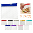 thumbnail image 1 of Self-Sealing Zipper Medicine Bags – Small Pill Organizer Pouch with Sliding Lock, EVA Travel Storage for Vitamins, Jewelry, Coins, Portable 7.4 x 7.4 cm, 1 of 8