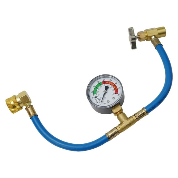 Self-Sealing for R134a A/C Can Tap Gauge Hose Recharge AC Conditioning