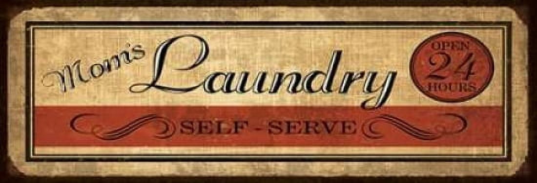 Self Serve Laundry Canvas Art - N Harbick (24 x 48)