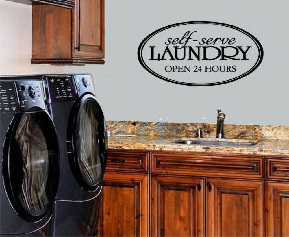 Self Serve Laundry Room Open 24 Hours