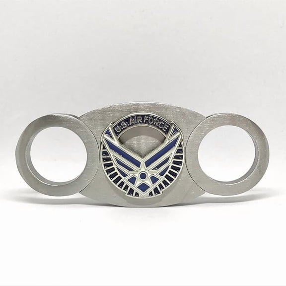 Self-Sharpening Double Guillotine Cigar Cutter (Air Force Wings)