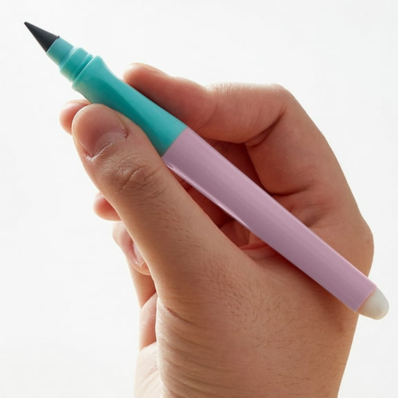 Self-Sharpening Graphite Lead Pencil with Built-In Eraser & Ergonomic Tri-Grip Design Long-Lasting Writing Tool