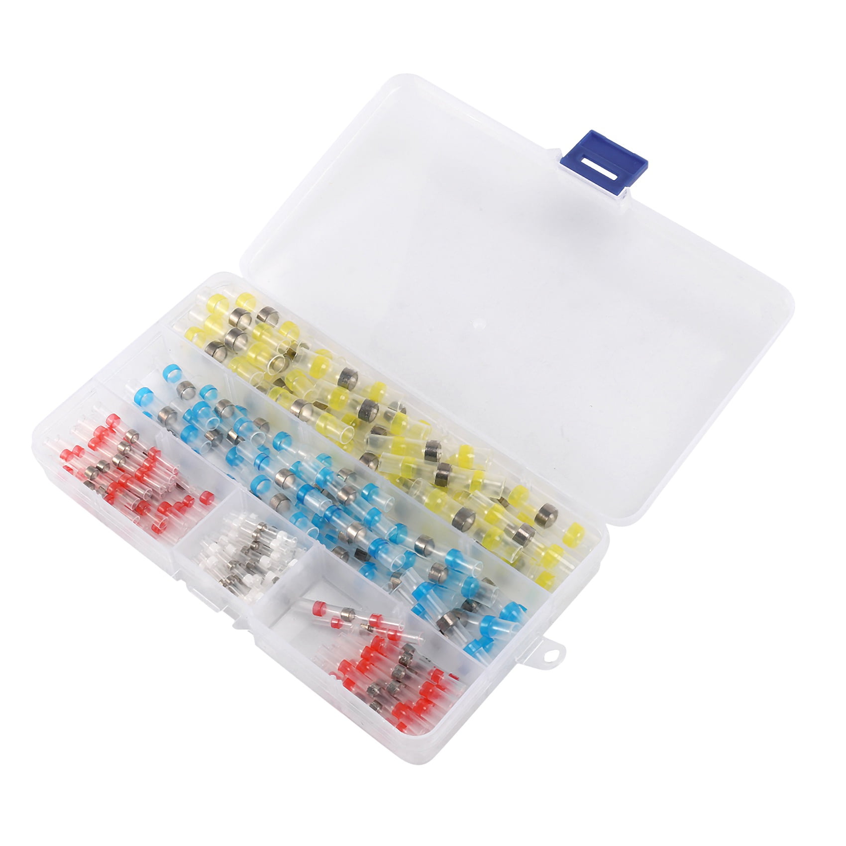 Self Solder Heat Shrink Butt Connectors with Solder,Sleeves(130Pcs