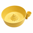thumbnail image 1 of Self-Spinning Berry Washing Bowl with Drain Base, 360° Swirl Cleaner for Strawberries, Blueberries & Vegetables, Food-Grade Plastic, Quick-Drain & Colander Combo(Yellow), 1 of 8