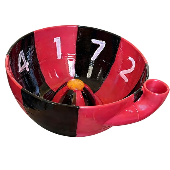 Self Spinning Berry Washing Bowl, Plastic Automatic Swirl Fruit Colander with Drain Hole, Multipurpose Kitchen Washer for Berries, Fruits and Vegetables