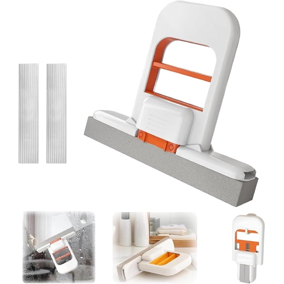Self-Squeeze Sponge Cleaning Tool for Wet & Dry Use