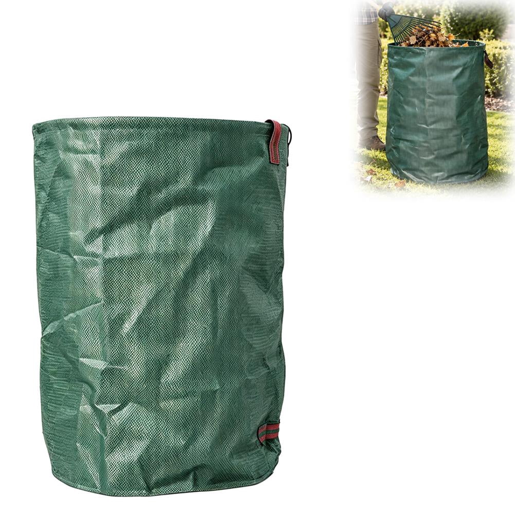 Self-Standing Garden Waste Bag, 128L Heavy-Duty PP Yard Container with ...