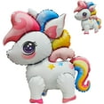 thumbnail image 1 of Self Standing Unicorn Animal 4D Foil Balloons For Unicorn Theme Kids Birthday Wedding Rainbow Party Baby Shower Toy Decorations, 1 of 12