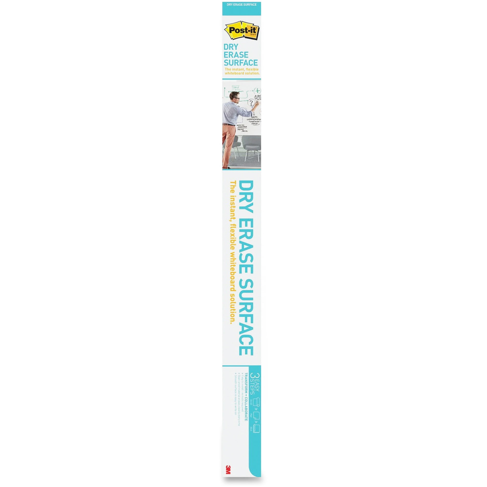 Self-Stick Dry-Erase Film Surface