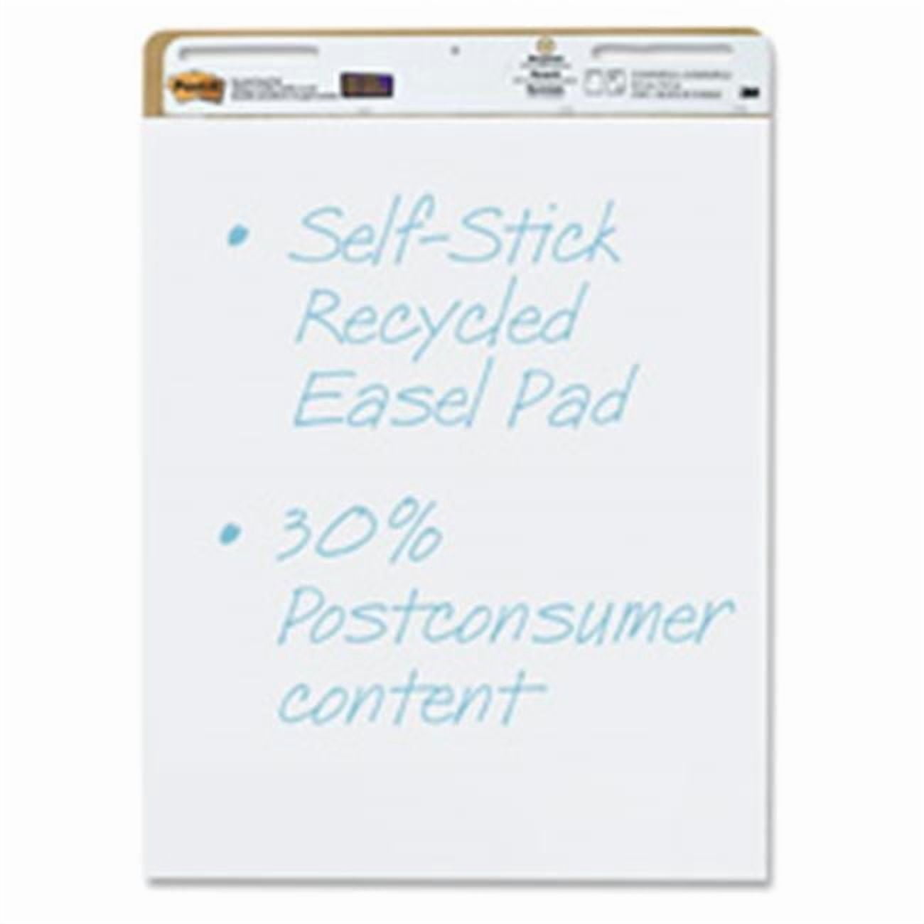 Self-Stick Easel Pad- Adhes. Back- 25in.x30-.50in.- 30 SH- 2PD-CT- WE