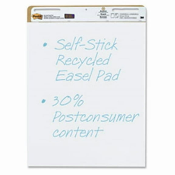Self-Stick Easel Pad- Adhes. Back- 25in.x30-.50in.- 30 SH- 2PD-CT- WE