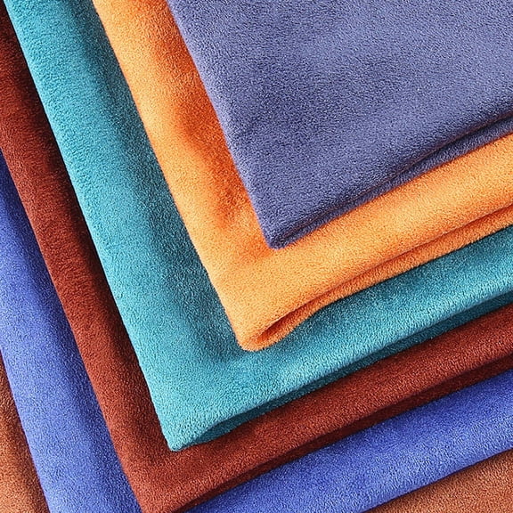 Self-Stick Furry Velvet Gel Velvet Fabric for Interior Decoration Thick Water Absorbent Material Soft Plush Backing for Easy Application Perfect for Home Craft Projects and Diy Wall Accents Topliu