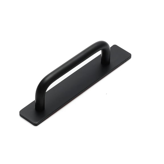 Self-Stick Instant Cabinet Drawer Handles Pull, 1 Pack Aluminum Alloy Door Handle, No Drill Drawer Push Pull Handle, Adhesive Door Handle for Kitchen Cabinet Drawer Window Sliding Closet