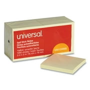 3 in. x 3 in. Self-Stick Note Pads - Yellow 100 Sheet/Pad, 12/Pack