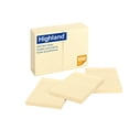 thumbnail image 1 of Self-Stick Notes, 4 X 6, Yellow, 100-Sheet | Bundle of 5, 1 of 2