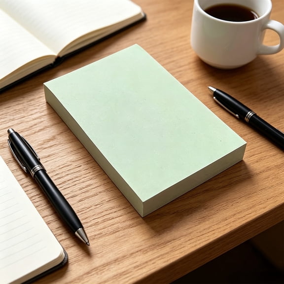 Self-Stick Notes Pad 100 Sheets Tearable Message Memo Stationery for schooll Office & Home Desktop Reminder 76x50mm Smooth Writing Thick Paper