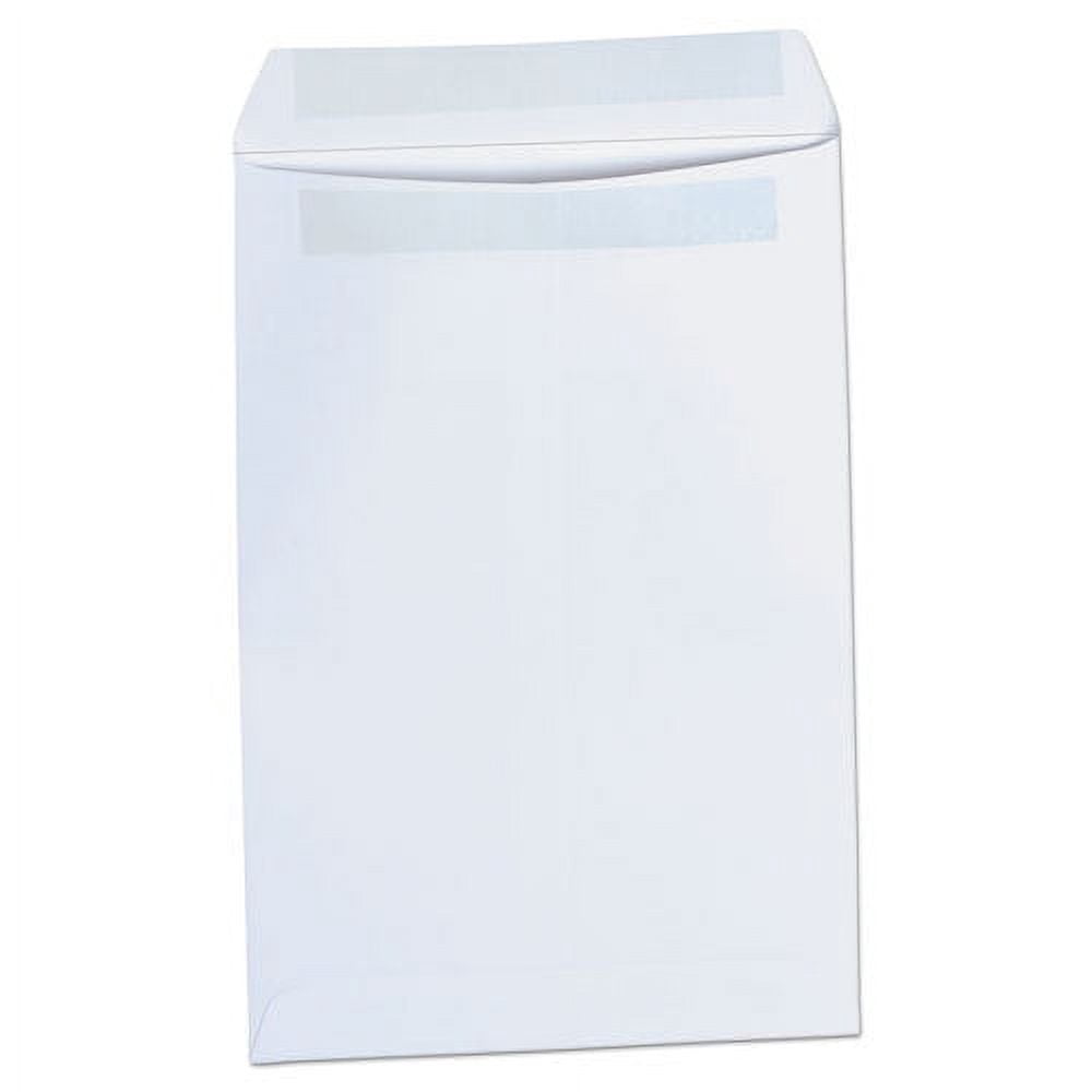 Self-Stick Open-End Catalog Envelope, #1, Square Flap, Self-Adhesive Closure, 6 X 9, White, 100/box | Bundle of 2 Boxes