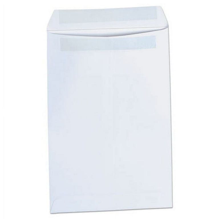Self-Stick Open End Catalog Envelope, #1, Square Flap, Self-Adhesive Closure, 6 x 9, White, 100/Box Self-Stick Open End Catalog Envelope, #1, Square Flap, Self-Adhesive Closure, 6 x 9, White, 100/Box