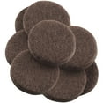 thumbnail image 1 of Self-Stick Round Felt Pads, Brown, 1-1/2-Inch, 1 of 5