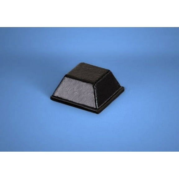 Self-Stick Square Rubber Bumper Pads .500" x .230" - 200 pack - BS03 Black