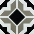 thumbnail image 1 of Retro 12" x 12" Self Adhesive Floor Tiles, 624 Onyx Star, 20 Tiles/box, 1 of 6