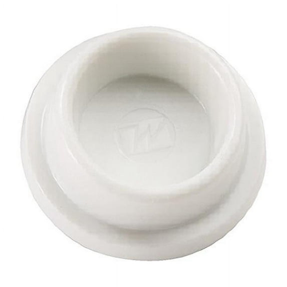 Self-Stick Wall Doorstop, White - 1.87 in.