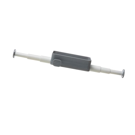 Self Sticky Multipurpose Save Space Towel Hanging Rod for Hotel Laundry Room Gray