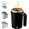 thumbnail image 1 of Self Stirring Coffee Mug, 2026 New Automatic Magnetic Stirring Coffee Mug with Temperature Display, Rechargeable Stirrer for Milk, and Other Beverages(Black), 1 of 9