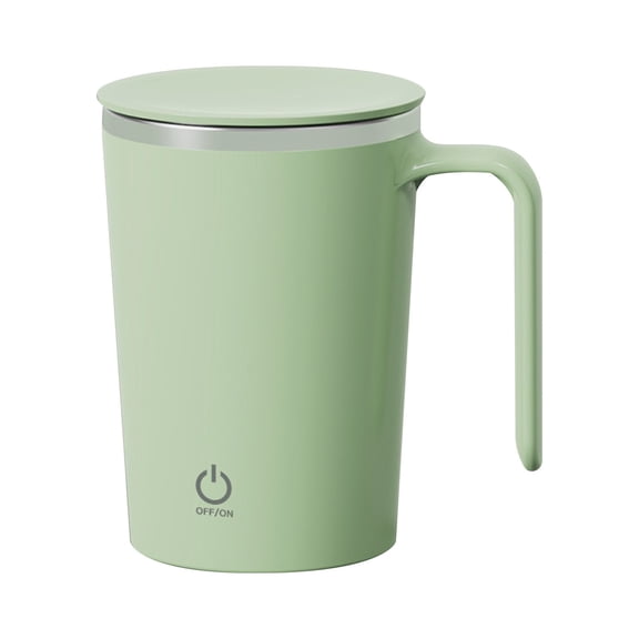 Self Stirring Coffee Mug, Denbek Usb Rechargeable Auto-Mixing Smart Cup | One-Touch Blender for Shakes & Coffee