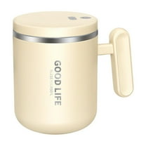 Self Stirring Coffee Mug,Mixing Cup,Automatic Magnetic Stirring Coffee Mug,Rotating Home Office Travel Mixing Cup,Electric Self Mixing Coffee Tumbler for Coffee,Milk,Cocoa and Other Beverages