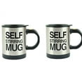 thumbnail image 1 of Self Stirring Coffee Mug, Pack of 2 , Black, 1 of 5