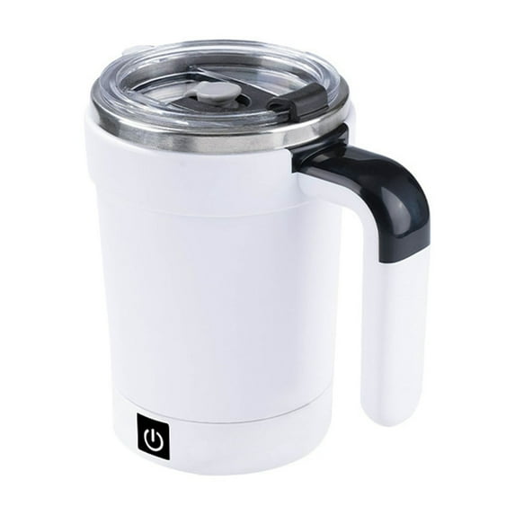 Self Stirring Coffee Mug, Rechargeable Self Stirring Mug with Temperature Display, Automatic Self-Stirring Coffee Mug for Coffee, Tea, Milk 13OZ