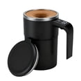 thumbnail image 1 of Self-Stirring Coffee Mug with Temperature Display - Magnetic Mixing Cup for Tea, Hot Chocolate, Protein Shakes - Rechargeable Automatic Drink Mixer with LCD Screen - 380ml Food-Grade Liner, 1 of 6
