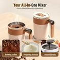 thumbnail image 1 of Self Stirring Coffee Mug with Temperature Display, 2026 Automatic Magnetic Mixing Cup, Rechargeable Travel Mug for Coffee, Milk, Cocoa - (Coffee), 1 of 7