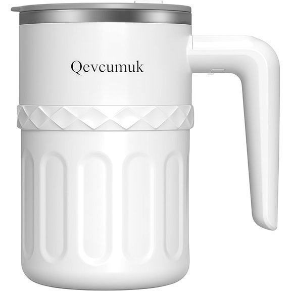 Self- Stirring Cup 12.8oz - Digital Temp Display, Touch Switch, 20s Auto Shutoff, Type-C Fast Charging, Christmas Gift for Family & Friends