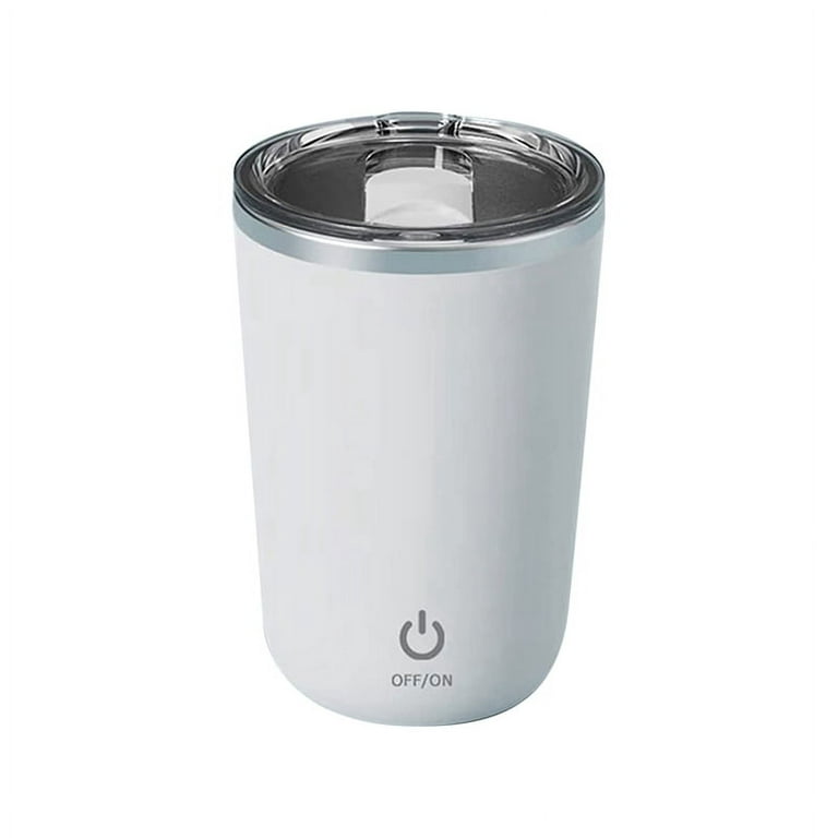 350ml Portable Smart Mixing Cup - Electric Stainless Steel Coffee Mug –  ELCBEAM