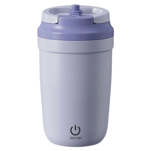 Self-Stirring Rechargeable Coffee Mug 12Oz, Stainless Steel Automatic Mixing Cup for Travel Work, 30S Blend, Easy Clean, Gift for Busy Professionals