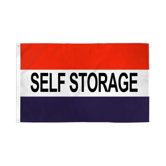 Self Storage Flag 3x5ft Poly